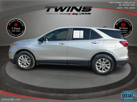Silver 2020 Chevrolet Equinox LS for sale in Wayland, MI