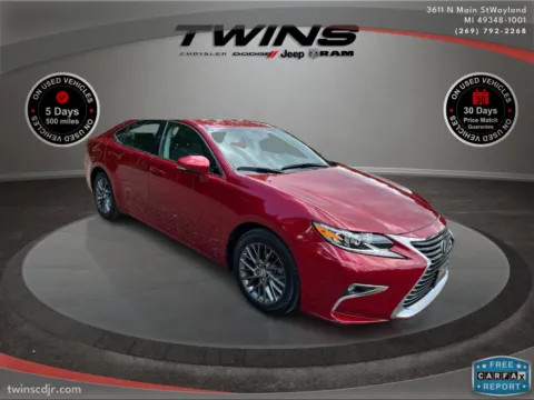 Red 2018 Lexus ES 350 for sale in Wayland, MI