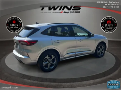 Another view of 2024 Ford Escape ST-Line for sale in Wayland, MI at Twins Chrysler Dodge Jeep Ram