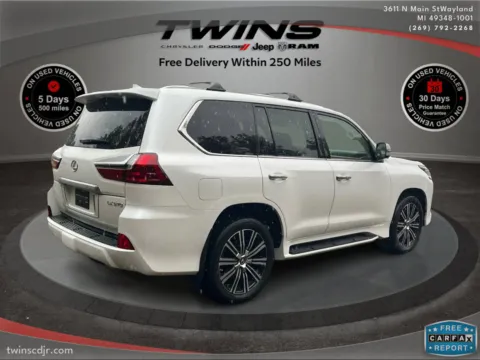 Another view of 2020 Lexus LX 570 for sale in Wayland, MI at Twins Chrysler Dodge Jeep Ram