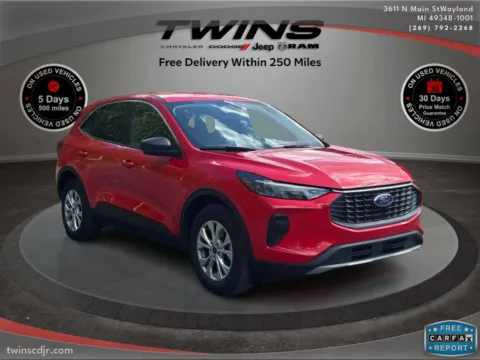 Red 2024 Ford Escape Active for sale in Wayland, MI
