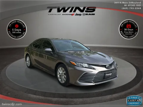 Gray 2021 Toyota Camry LE for sale in Wayland, MI