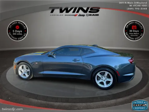 Photos of 2021 Chevrolet Camaro 1LT for sale in Wayland, MI at Twins Chrysler Dodge Jeep Ram