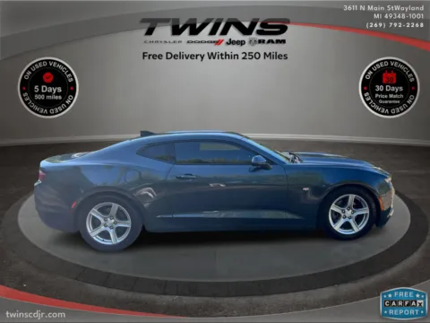 Gray 2021 Chevrolet Camaro 1LT for sale in Wayland, MI