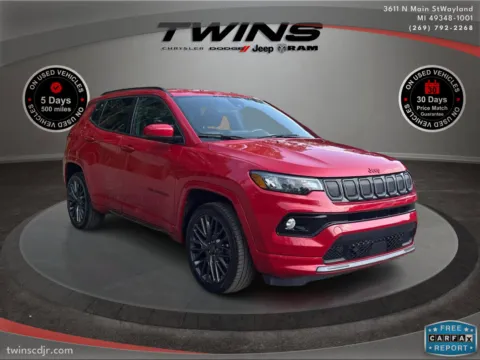 Red 2022 Jeep Compass (RED) Edition for sale in Wayland, MI