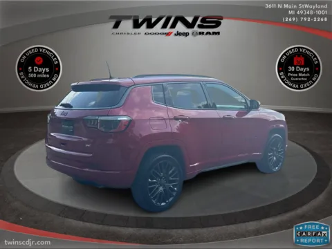 Another view of 2022 Jeep Compass (RED) Edition for sale in Wayland, MI at Twins Chrysler Dodge Jeep Ram
