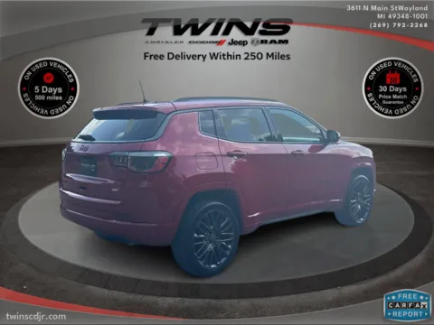 Another view of 2022 Jeep Compass (RED) Edition for sale in Wayland, MI at Twins Chrysler Dodge Jeep Ram