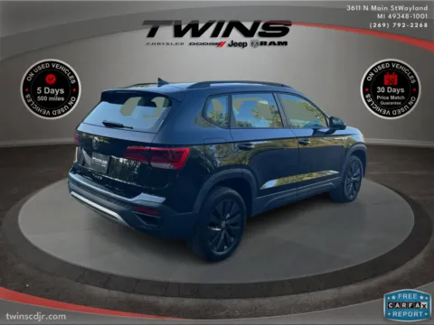 Another view of 2022 Volkswagen Taos S for sale in Wayland, MI at Twins Chrysler Dodge Jeep Ram