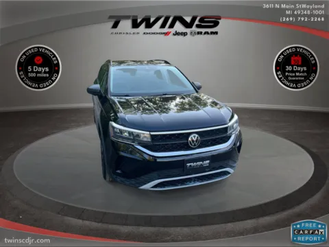 Black 2022 Volkswagen Taos S for sale in Wayland, MI