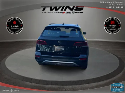 More photos of 2022 Volkswagen Taos S at Twins Chrysler Dodge Jeep Ram, MI