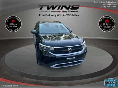 Black 2022 Volkswagen Taos S for sale in Wayland, MI