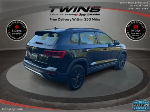 Another view of 2022 Volkswagen Taos S for sale in Wayland, MI at Twins Chrysler Dodge Jeep Ram