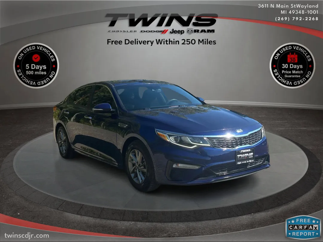 Blue 2019 Kia Optima LX for sale in Wayland, MI