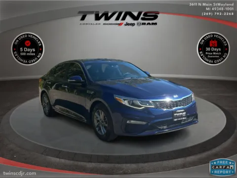 Blue 2019 Kia Optima LX for sale in Wayland, MI
