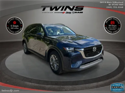 Blue 2024 Mazda CX-90 PHEV Preferred for sale in Wayland, MI