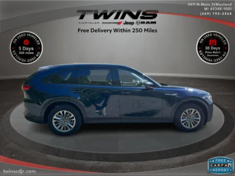 Blue 2024 Mazda CX-90 PHEV Preferred for sale in Wayland, MI