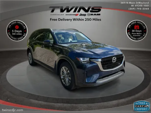 Blue 2024 Mazda CX-90 PHEV Preferred for sale in Wayland, MI