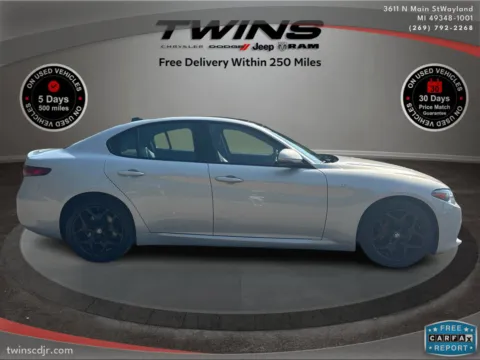 Photos of 2022 Alfa Romeo Giulia Ti for sale in Wayland, MI at Twins Chrysler Dodge Jeep Ram