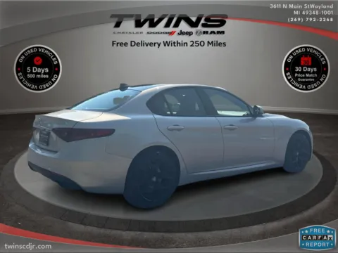 Another view of 2022 Alfa Romeo Giulia Ti for sale in Wayland, MI at Twins Chrysler Dodge Jeep Ram