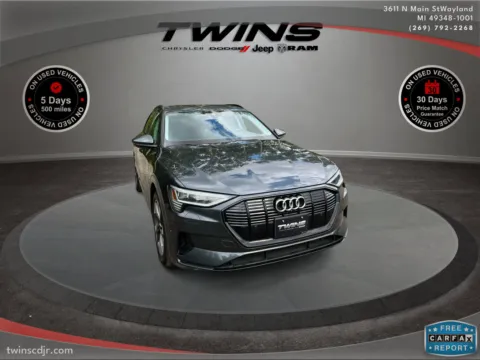 Gray 2021 Audi e-tron Premium for sale in Wayland, MI