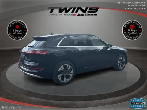 Another view of 2021 Audi e-tron Premium for sale in Wayland, MI at Twins Chrysler Dodge Jeep Ram
