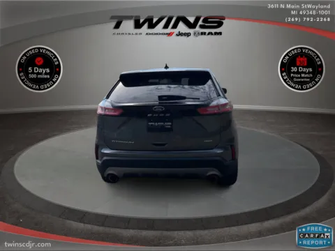 More photos of 2024 Ford Edge Titanium at Twins Chrysler Dodge Jeep Ram, MI