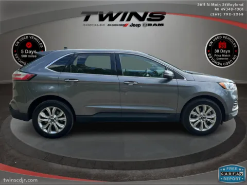 Photos of 2024 Ford Edge Titanium for sale in Wayland, MI at Twins Chrysler Dodge Jeep Ram