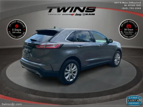 Another view of 2024 Ford Edge Titanium for sale in Wayland, MI at Twins Chrysler Dodge Jeep Ram
