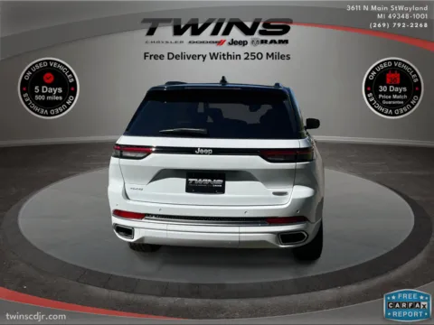 Another view of 2025 Jeep Grand Cherokee Summit for sale in Wayland, MI at Twins Chrysler Dodge Jeep Ram