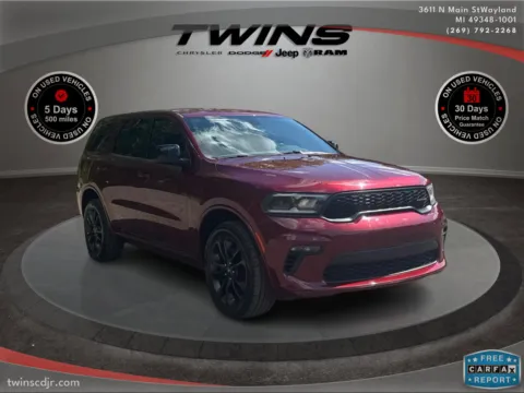 Red 2021 Dodge Durango GT for sale in Wayland, MI