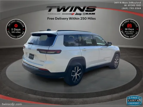 Photos of 2024 Jeep Grand Cherokee L Limited for sale in Wayland, MI at Twins Chrysler Dodge Jeep Ram