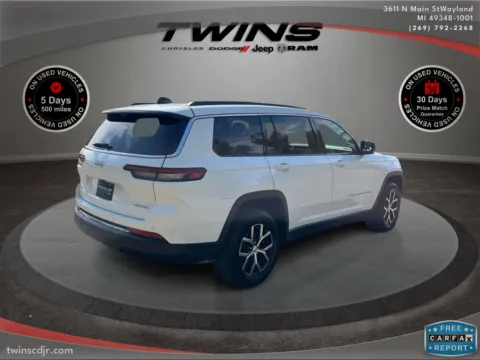 Photos of 2024 Jeep Grand Cherokee L Limited for sale in Wayland, MI at Twins Chrysler Dodge Jeep Ram