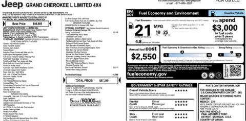 More photos of 2024 Jeep Grand Cherokee L Limited at Twins Chrysler Dodge Jeep Ram, MI