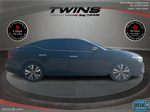 Photos of 2018 Nissan Maxima SV for sale in Wayland, MI at Twins Chrysler Dodge Jeep Ram