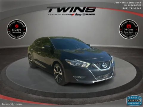 Black 2018 Nissan Maxima SV for sale in Wayland, MI