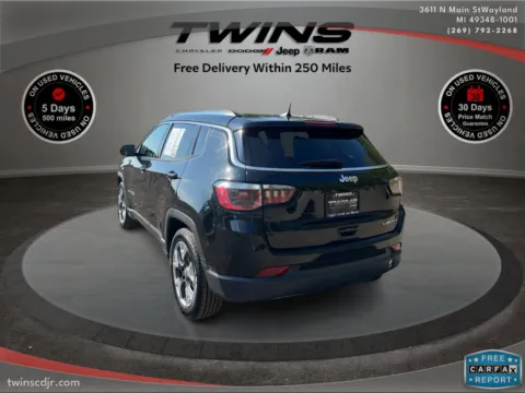 More photos of 2018 Jeep Compass Limited at Twins Chrysler Dodge Jeep Ram, MI