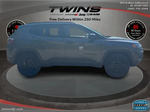 Photos of 2023 Jeep Compass Trailhawk for sale in Wayland, MI at Twins Chrysler Dodge Jeep Ram