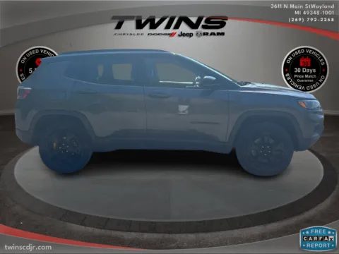 Photos of 2023 Jeep Compass Trailhawk for sale in Wayland, MI at Twins Chrysler Dodge Jeep Ram
