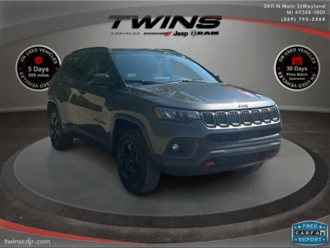 Gray 2023 Jeep Compass Trailhawk for sale in Wayland, MI