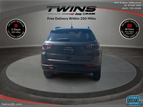 More photos of 2023 Jeep Compass Trailhawk at Twins Chrysler Dodge Jeep Ram, MI