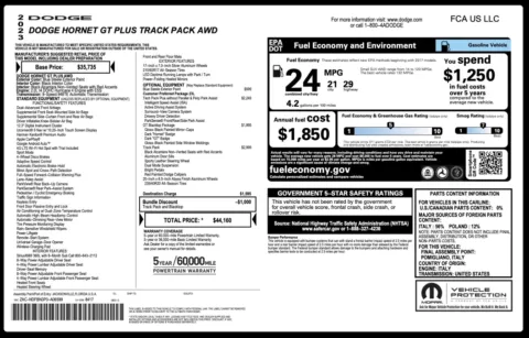 More photos of 2023 Dodge Hornet GT Plus at Twins Chrysler Dodge Jeep Ram, MI