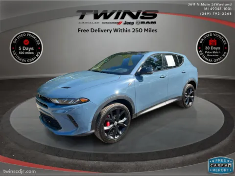 Blue 2023 Dodge Hornet GT Plus for sale in Wayland, MI