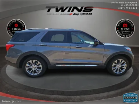 Photos of 2022 Ford Explorer Limited for sale in Wayland, MI at Twins Chrysler Dodge Jeep Ram