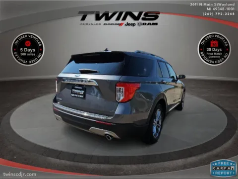 Another view of 2022 Ford Explorer Limited for sale in Wayland, MI at Twins Chrysler Dodge Jeep Ram