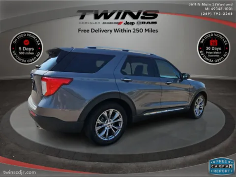 Another view of 2022 Ford Explorer Limited for sale in Wayland, MI at Twins Chrysler Dodge Jeep Ram