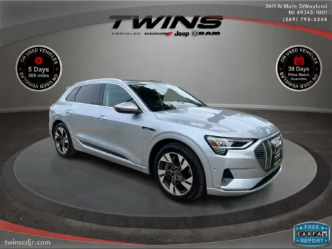 Silver 2022 Audi e-tron Premium Plus for sale in Wayland, MI