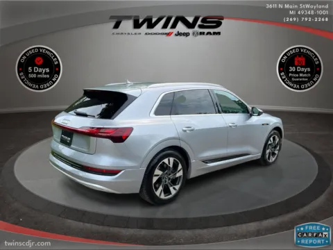 Another view of 2022 Audi e-tron Premium Plus for sale in Wayland, MI at Twins Chrysler Dodge Jeep Ram