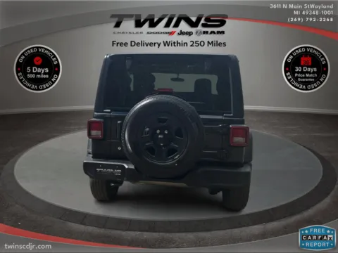 More photos of 2023 Jeep Wrangler Sport at Twins Chrysler Dodge Jeep Ram, MI