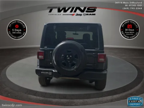 More photos of 2023 Jeep Wrangler Sport at Twins Chrysler Dodge Jeep Ram, MI