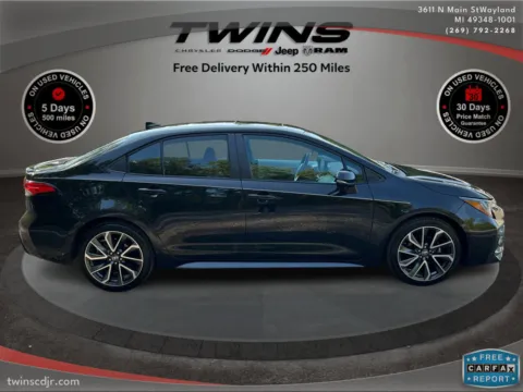 Photos of 2021 Toyota Corolla LE for sale in Wayland, MI at Twins Chrysler Dodge Jeep Ram